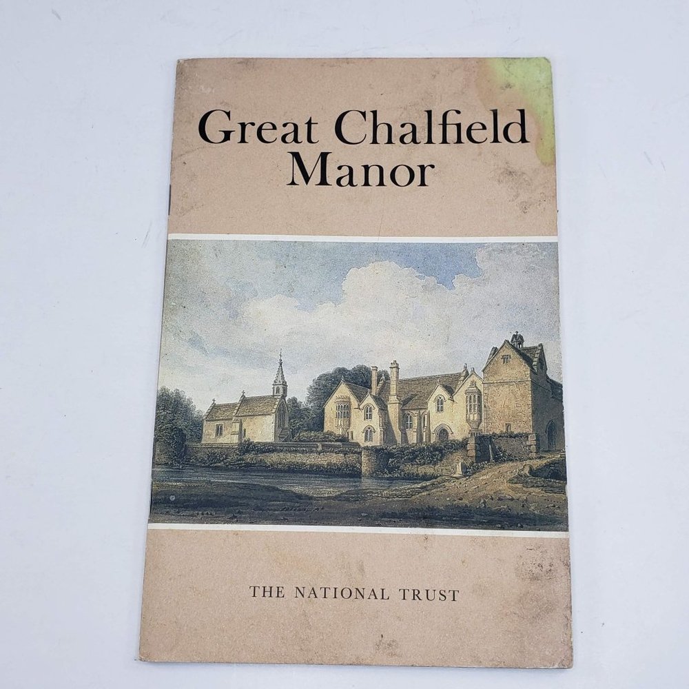Great Chalfield Manor The National Trust Guide Book Brochure Vintage 1990